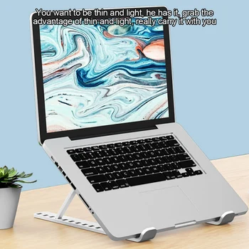 Laptop Stand Kaasaskantav Kokkupandav Sülearvuti Omanik Reguleeritav Laagrisilla Tugi Macbook Pro Jaoks Õhk Sülearvuti Tahvelarvuti