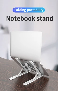 Laptop Stand Reguleeritav Kokkupandav Non-slip Lauaarvuti Sülearvuti Omanik Sülearvuti Seista Sülearvuti Macbook HUAWEI Õhu iPad Pro DELL HP