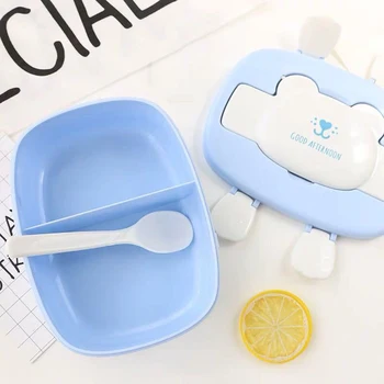 Laste Multikas Armas Bento Karpe Double Layer Plastikust Lunch Box Toidu Ladustamise Mahuti Mikrolaineahi Lapsed Kooli