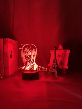 Led Night Light Anime Black Butler Lamp Magamistuba Decor Light Lapsed Lapse Sünnipäeva Kingitus tuba teenetemärgi tuled tuba decor neoon