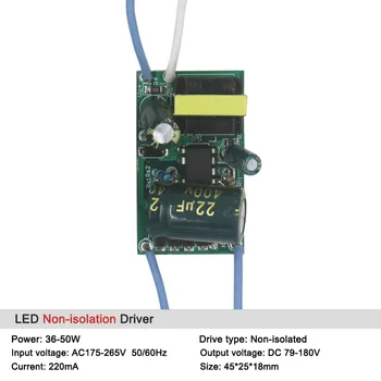 Led draiver 8-120W Trafo Toide Adapter isoleeritud LED Lamp Draiver Led Valgustus, LED Spot Lamp Kiip 183821