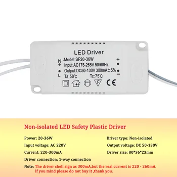 Led draiver 8-120W Trafo Toide Adapter isoleeritud LED Lamp Draiver Led Valgustus, LED Spot Lamp Kiip