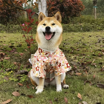 Lemmikloom-Koer, Kass Puuvill Jaapani kimono Cosplay Kostüümid 69228