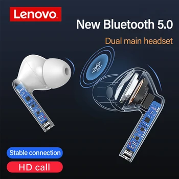 Lenovo Bluetooth Kõrvaklapid XT90 TWS Traadita Earbuds IPX5 Veekindel Sport Kõrvaklappide Touch Control 9D HiFI Steror Heli Kõrvaklapid 38243