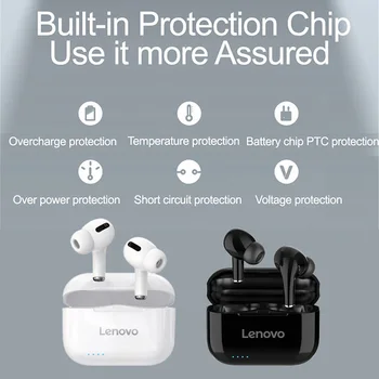 Lenovo LP1S TWS Juhtmeta Bluetooth-Kõrvaklapp Müra Vähendamise HIFI Touch Control Bass Stereo Sport Peakomplekt iPhone Samsung