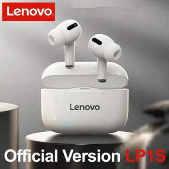 Lenovo LP1S TWS Juhtmeta Bluetooth-Kõrvaklapp Müra Vähendamise HIFI Touch Control Bass Stereo Sport Peakomplekt iPhone Samsung