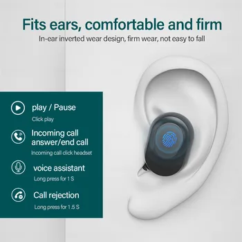Lenovo TWS Traadita Kõrvaklapid Bluetooth-ühilduva XT91 Hifi Stereo-Peakomplekti Smart Tap Control Bass Earbuds Müra Vähendamine
