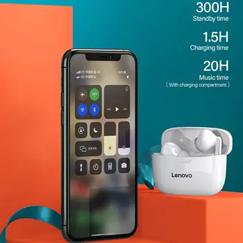 Lenovo XT90 Traadita Bluetooth Kõrvaklapid, Bluetooth Kõrvaklapid HD Kõne Automaatne Sidumine hääljuhtimine Touch Earbuds Veekindel 125202