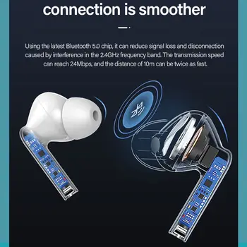 Lenovo XT90 Traadita Bluetooth Kõrvaklapid, Bluetooth Kõrvaklapid HD Kõne Automaatne Sidumine hääljuhtimine Touch Earbuds Veekindel