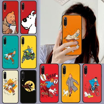 Les Aventures De Tintin Et Milou Telefoni Juhul Katta Kere Xiaomi Mi 8 9 10 T lisa 10 Lite Pro 5G A pocox 2 3 must-Etui Päris 72104