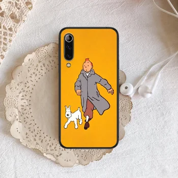 Les Aventures De Tintin Et Milou Telefoni Juhul Katta Kere Xiaomi Mi 8 9 10 T lisa 10 Lite Pro 5G A pocox 2 3 must-Etui Päris