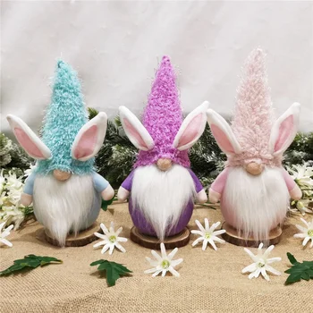Lihavõtted Gnome Jänes Nordic Gonk Tomte Palus Mänguasjad Nukk Kaunistused Lapsed Kingitused Jõulud Pulmad Valentine Teenetemärgi