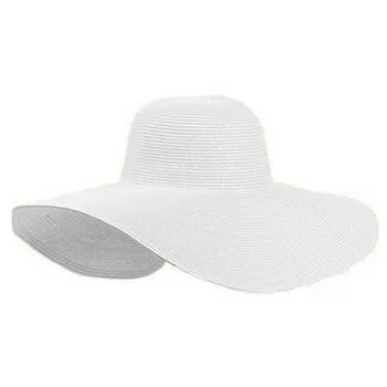 Lihtne Kokkupandav Lai Nokk Floppy Tüdrukud Straw Hat Päike Müts Beach Naiste Suvine Müts Uv Kaitseks Reisi Ühise Põllumajanduspoliitika Lady Ühise Põllumajanduspoliitika Naine 71021
