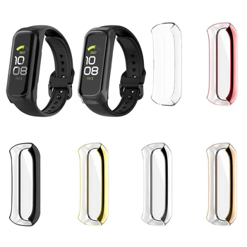 Liikuvate Tervise Purunema Vastupidav Juhul, PC, Smart Watch Käevõru Täielik Kate Samsung Galaxy Fit2 SM-R220 Ekraani Raami