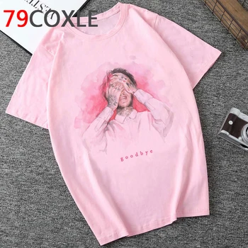 Lil Peep t-särk meestele 2021 pluss suurus valge t-särk harajuku kawaii graafiline tees riided graafiline tees naised