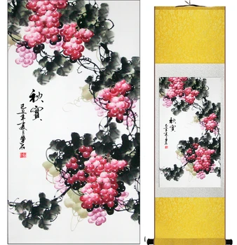 Lille maali siidimaali, värvimine traditsiooniliste lill maali Hiina lille pildi Hiina pesta maali