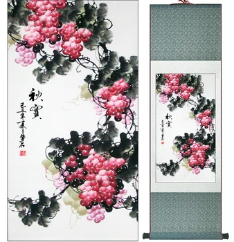 Lille maali siidimaali, värvimine traditsiooniliste lill maali Hiina lille pildi Hiina pesta maali