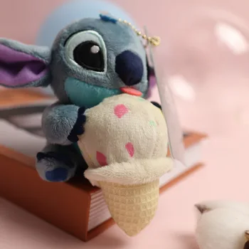 Lilo Ja Stitch -, Plüüš-Nukud 10cm Disney Toy Armas Võtmehoidja, Plüüš Kohta Seljakott topiste Kingitus Sõbranna Naiste Kott Ripats