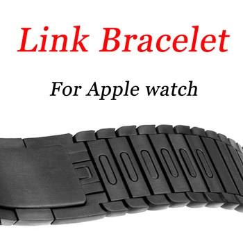 Link Käevõru Apple Watch Band 44mm 42mm Eemaldatav Roostevabast Terasest Rihm 42mm 38mm Bänd iwatch Seeria 6 SE 5 4 3 2 1