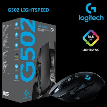 Logitech G502 LIGHTSPEED Mängu Hiirega 16000DPI KANGELANE Sensor Toetust Nuppu Pingutus-Süsteem Gaming Mouse Uus Toode 2019