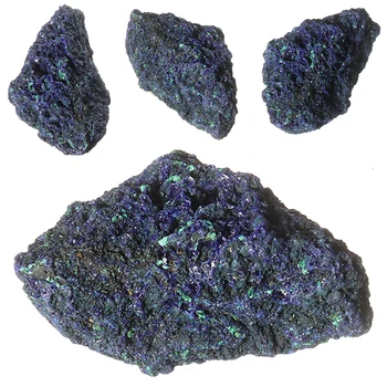 Looduslik Azurite Malahhiit Kristall, Mineraal-Näidis Reiki Kivi Gemstone Ehted Tegemine, Kodu, Kaunistused