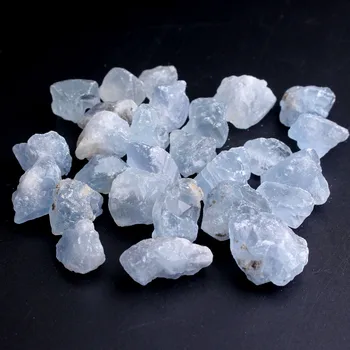 Looduslik Sinine Celestite Crystal Rockstone Mineraalid Isend Reikihealing Gemstone Koju Akvaariumi Dekoratsioon