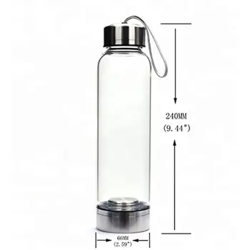 Loodusliku Kvartsi Kalliskivi Klaasi Vee Pudel Otsene Joomine Tass, Klaas, Kristall Obelisk Võlukepp Tervendav Võlukepp Pudel Trossi 2021 uus