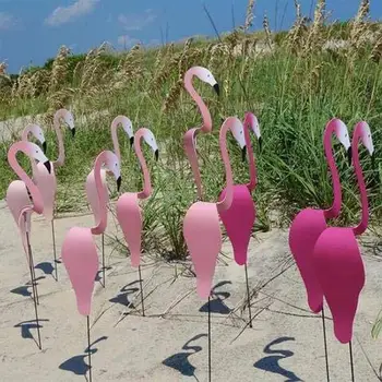 Loominguline Flamingo Õrnalt Linnu-Home Holiday Partei Teenetemärgi Beach Backyard Garden Teenetemärgi Tarvikud