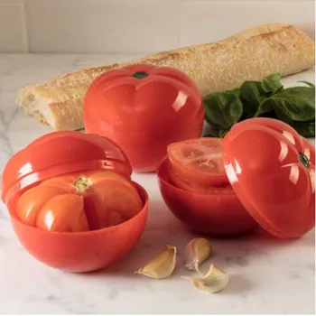 Loominguline Köök Toidu Crisper Taimsed Konteinerid Sibul Ja Küüslauk, Tomatid, Sidrun Roheline Pipar Värske Ladustamise Kasti