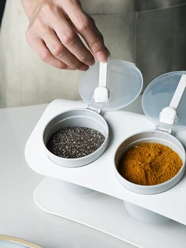 Loominguline Spice Box Koostisega Määrata Leibkonna Köök Maitse Asjade Ladustamise Kasti 115332