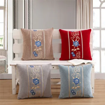 Luksus Euroopa Padjad Puhul Diivan ja Padjad 45x45cm Õie Disainer Pillowscases Dekoratiivne Velvet Visata PillowsHome Decor