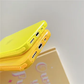 Luksus Tahked Värvi Silikoonist Must täpp Telefon Case For iPhone 12 11 Pro Max Mini XS X-XR 7 8 Plus SE 2 Õhuke Pehme Juhtudel Kate