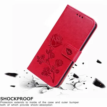 Luksuslik Nahast Flip Book puhul Sony Xperia Z2 L50 D6503 D6502 Roosi Lille Rahakott Seista Juhul, Telefon Kata Kott coque