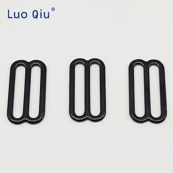 Luo Qiu 25mm rinnahoidja, reguleeritavad pandlad black 8 Rinnahoidja aluspesu Metal&plastic lukk Rinnahoidja pannal nailon, kaetud metallist (18 tk/palju) 117540