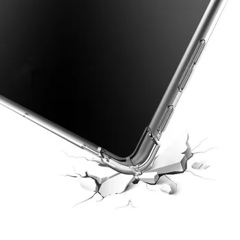 Läbipaistev Tableti Puhul 2021 Samsung Galaxy Tab S7 FE Lite 12.4 5G SM-T730 T736 T735 T970 Drop Resistant juhul Slim TPÜ juhul