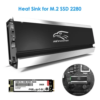 M. 2 SSD Heatsink Külmik soojushajutamise Radiaator 2280 Solid State Drive SSD jahutusradiaator Jahutus Vest Thermal Pad For Desktop PC