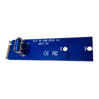 M. 2 USB 3.0 Adapter NGFF M2 ja USB 3.0 Naine Converter Üleandmise Kaart Kaevandus-PCIe X16 Ärkaja Kaardi Uus 154314