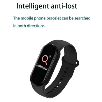 M5 Smart Band Bluetooth Fitness Käevõru Meestele, Naistele, Sport Bänd Pedometer Huawei Vaata Sobib vererõhku Jälgida Watchband