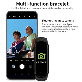 M6 Smart Vaadata Meeste ja Naiste Südame Löögisageduse Monitor Bluetooth-Sport Fitness Vaadata Käevõru Android, ios reloj inteligente hombre