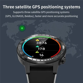 M7 Smart Watch Smartwatch GPS Mehed Naised 2021 Kompass Baromeeter Kõrguse Täis Touch Fitness Outdoor Vaadata Smart Kellad