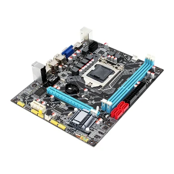 MASINIST H55 emaplaat LGA-1156 komplekt kit Intel xeon X3440 CPU protsessor DDR3 8G(2*4G) 1600MHZ RAM Mälu H55-P3 M3