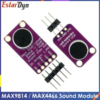MAX9814 Mikrofon AGC Võimendi Juhatuse Heli Sensor Moodul Auto Gain Control Rünnaku eest Arduino MAX4466 PCB Pardal Diy Kit