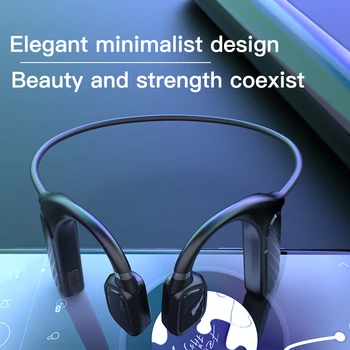 MD04 Bluetooth V5.0 Traadita Kõrvaklapid Luu Juhtivus Kõrvaklapid TWS Kaelus Sport Veekindel Earbuds Ergonoomiline Disain
