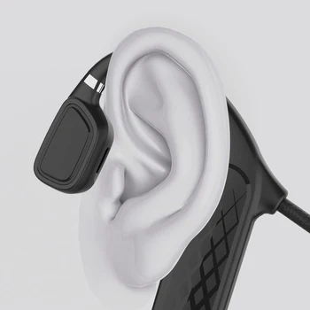 MD04 Luu-Mini Kõrvaklappide Sport Peakomplekt Juhtivus Kuular Bluetooth-ühilduva Sport Earbuds Headset koos Mic Töötab Jõusaal