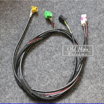 MIB2 CarPlay USB-AUX-Lüliti CarPlay MDI USB-AMI Adapter Plug Socket Rakmed Kaabel V. W Golf 7 MK7 5G0 035 222 E 5Q0035726E 182814