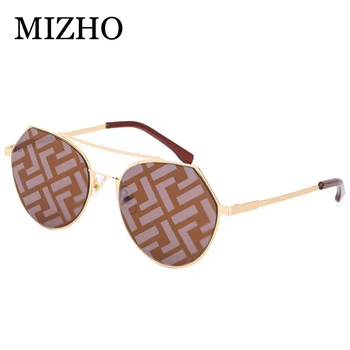 MIZHO 2021 Väike Päikeseprillid Naistele Ovaalne Brändi Disainer Väike Nägu Seksikas Daamid Vintage Kalle Prillid Retro Tooni