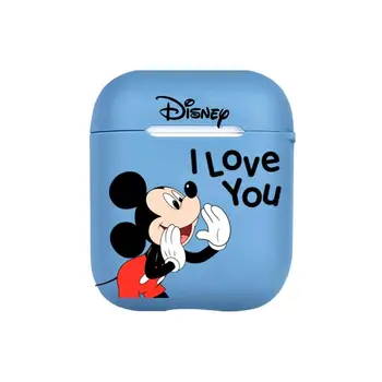 Ma Armastan Sind Miki MousePattern puhul Airpods Pro 1/2 Katta Kaitsva Kõrvaklapid Juhtudel Kõrvaklapid Funda Kaitsva Jaoks Airpods