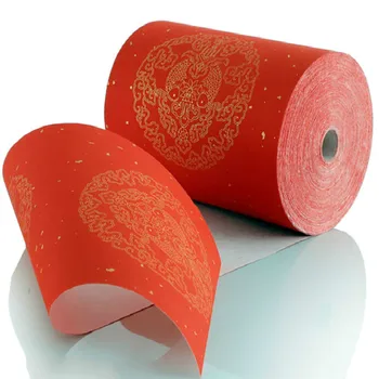 Maali Xuan-Paber Riisi Paberid Couplet Kalligraafia Paber Dragon Kala Red Gold Foil Poole Küps, Xuan-Paber Rijstpapier