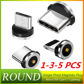 Magnet Magnetic Plug Adapter laadimiskaabel 8 Pin Micro-USB Type C Magnet-Pesa iPhone Xiaomi Samsung, Huawei 183308