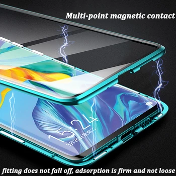 Magnet Metalli Adsorptsiooni Kahepoolne Puhul Huawei P40 Pro Mate 30 20 P30 P20 Pro Au 20i 20 30 Lite Pro 8X Nova 5i 5 Pro
